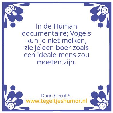 Tegeltje: Ik ben Gerrit.
