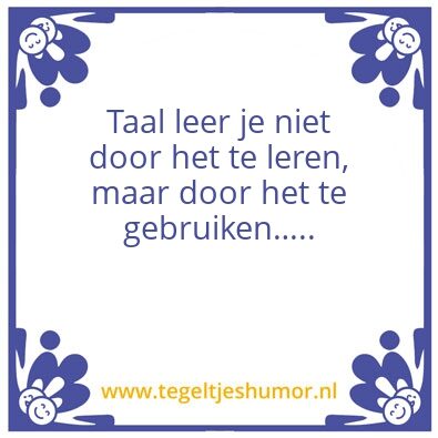 Tegeltje: BLINK