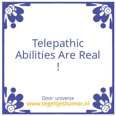 Tegeltje: Universe