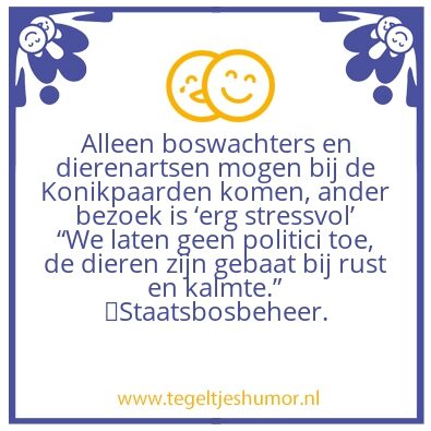 Tegeltje: Staatsbosbeheer