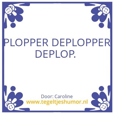 Tegeltje: Jan