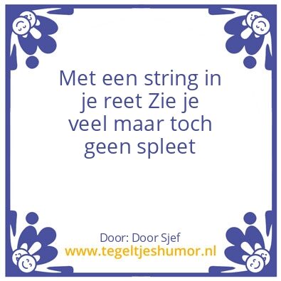 Tegeltje: Waarheden