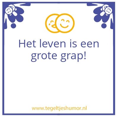 Tegeltje: .