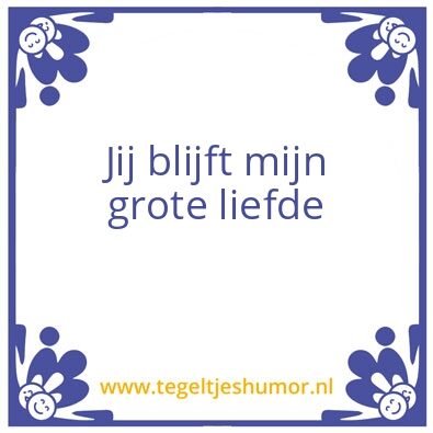 Tegeltje: esther