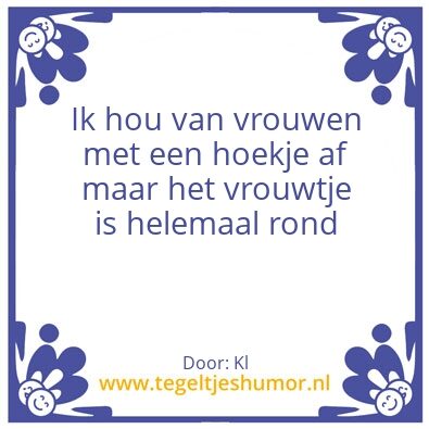 Tegeltje: Vrouwtjr