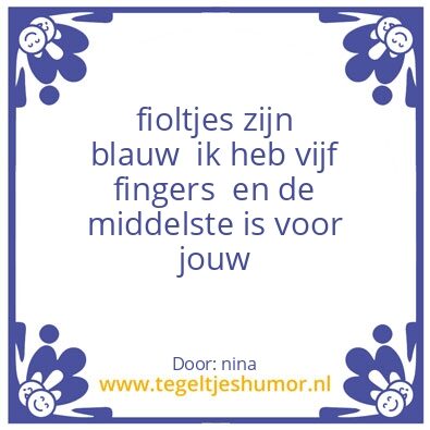 Tegeltje: jook