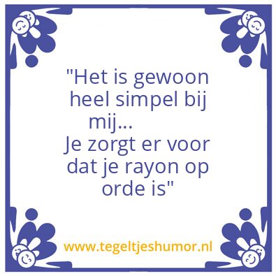 Tegeltje: Voor Harry