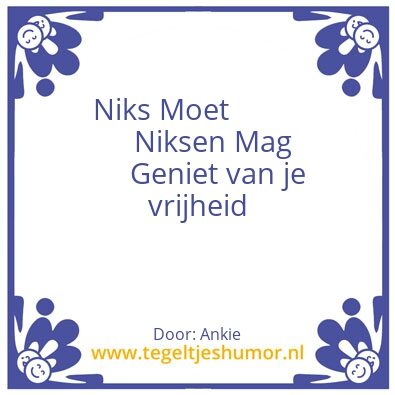 Tegeltje: Voor Martien
