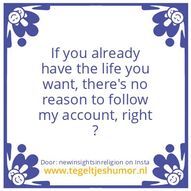 Tegeltje: Your Goal  ?