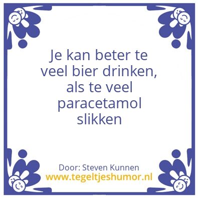 Tegeltje: Tox