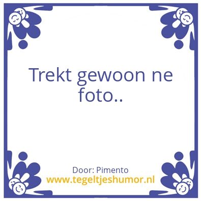 Tegeltje: Willem