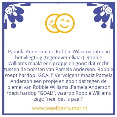 Tegeltje: Robbie & Pamela