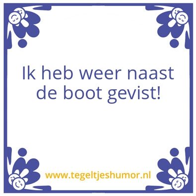 Tegeltje: Wijsheid vaan Seerske