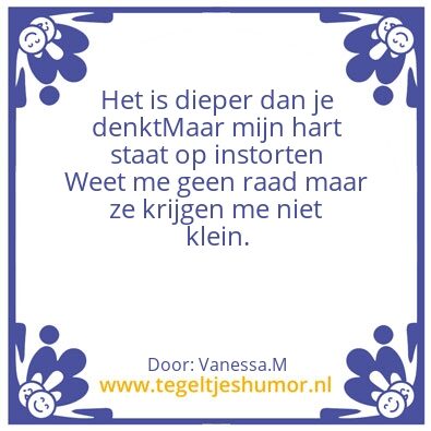 Tegeltje: Hart is een zwart gat