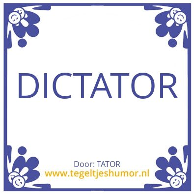 Tegeltje: DIC