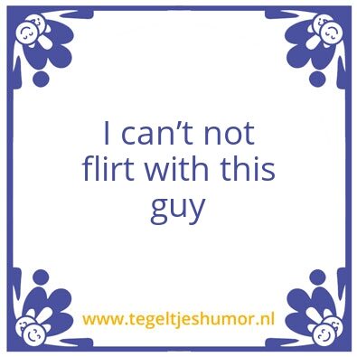 Tegeltje: Ngot