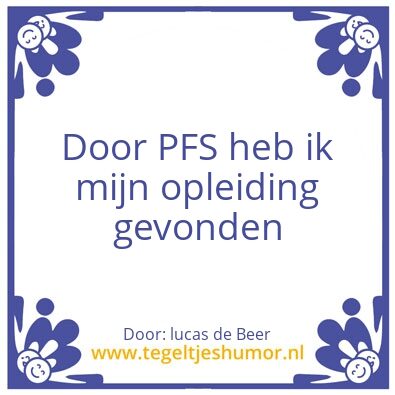 Tegeltje: Lucas