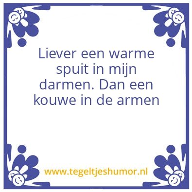 Tegeltje: RegenboogðŸŒˆ humor