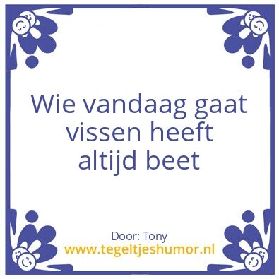 Tegeltje: Vis