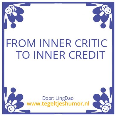Tegeltje: higher wisdom.