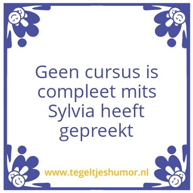 Tegeltje: Be