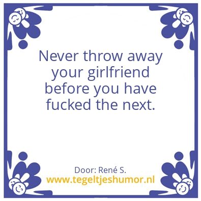 Tegeltje: Tegel