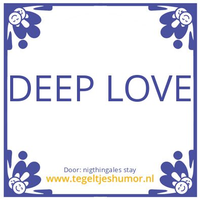 Tegeltje: analog optical internet