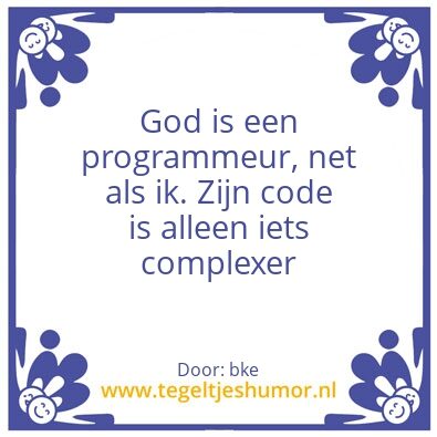 Tegeltje: Voor Xander