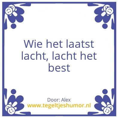 Tegeltje: 1