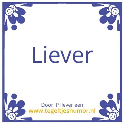Tegeltje: Liever een frikandellen mond d