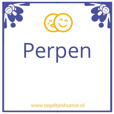 Tegeltje: Pastos en jess tegel