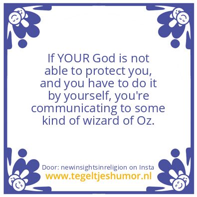 Tegeltje: Jehovah God of Blessings
