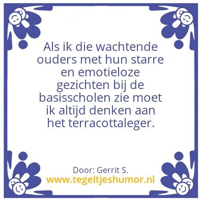Tegeltje: Ik ben Gerrit.