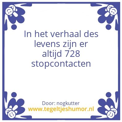 Tegeltje: kut