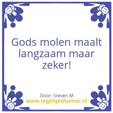 Tegeltje: Door: Steven M