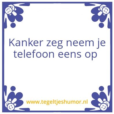 Tegeltje: Maat