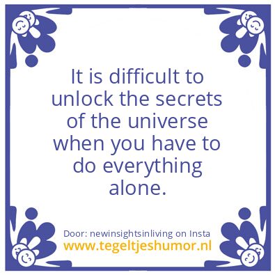 Tegeltje: “Your Path”