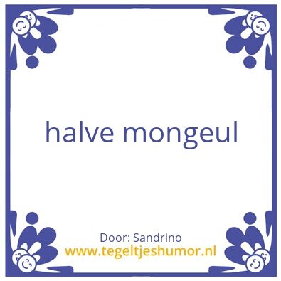 Tegeltje: Bjorn is gek