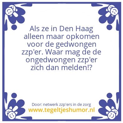 Tegeltje: ongedwongen, mag dat ook?