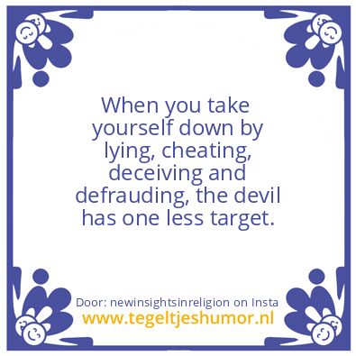 Tegeltje: Think about it :
