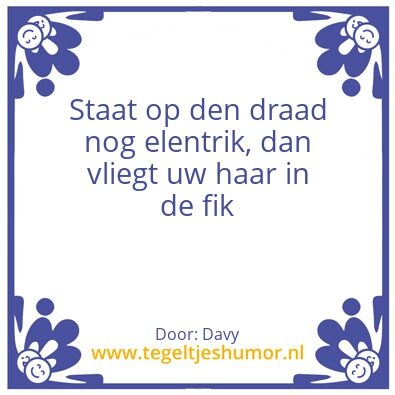 Tegeltje: Yontec wijsheid