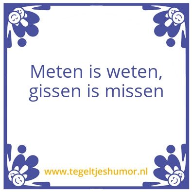 Tegeltje: Greenies