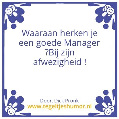 Tegeltje: Waarheid als een koe