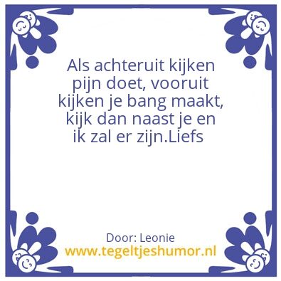 Tegeltje: Vriendschap