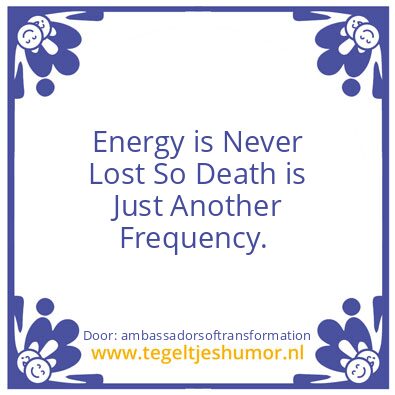 Tegeltje: Energy