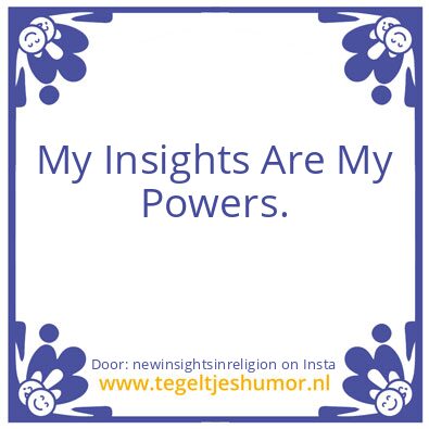 Tegeltje: This Is Your Calling Too.