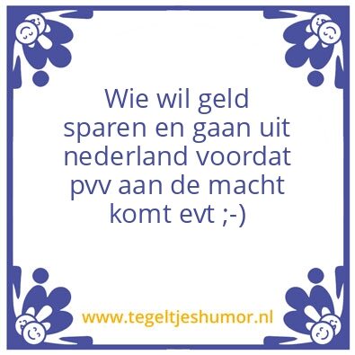 Tegeltje: Tegel
