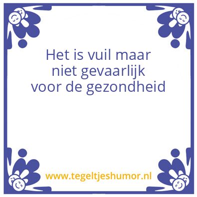 Tegeltje: Schoonmaak Radboud Umc