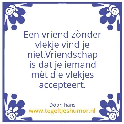 Tegeltje: nanoek
