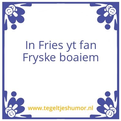 Tegeltje: Tegeltje